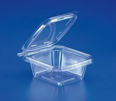 Inline Plastics Safe-T- Fresh Tamper-Proof Hinged Plastic Deli Containers