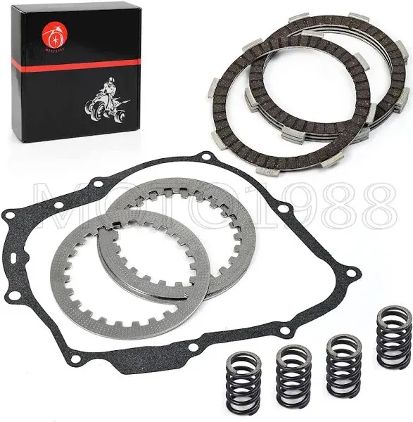 Clutch Friction Plates Kit Spring &amp; Gasket for Honda CRF100F CRF80F 2004-2013