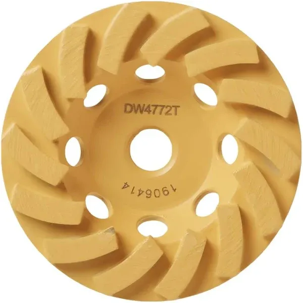 DeWalt XP Turbo Diamond Cup Wheel DW4772T