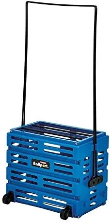 Tourna Ballport Deluxe Tennis Ball Hopper with Wheels