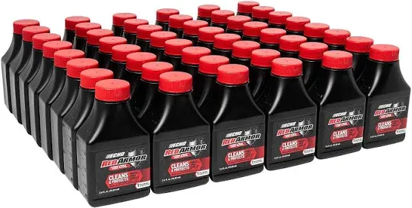 Echo Products 6550002 Red Armor Oil Mix 2-Cycle2-Stroke High Performance, Semi-Synthetic, Clean and Protect Against Carbon Build Up, Outdoor Power Equipment Engine Formula 5.2 fl oz (6 Pack) 