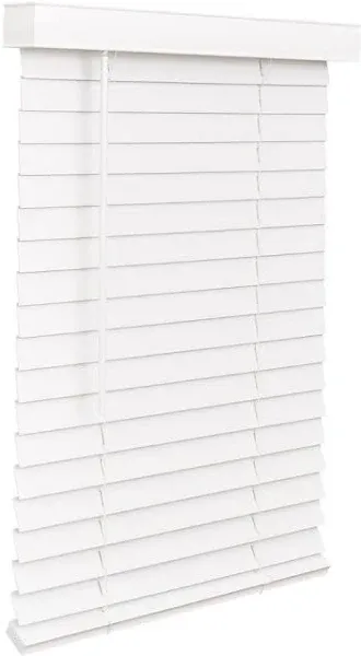 Lotus & Windoware Cordless Faux Wood Blinds