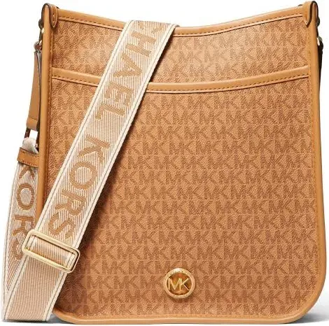 Michael Kors Luisa Large Signature Logo Messenger Bag