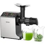 Whall Slow Masticating Juicer - Cold Press Juicer Machine with Touchscreen, Reverse Function, Soft and Hard Models, Quiet Motor