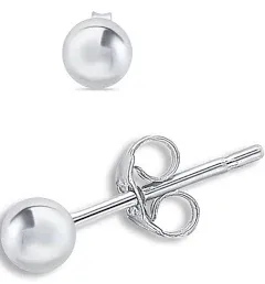 Giani Bernini Sterling Silver Ball Stud Earrings