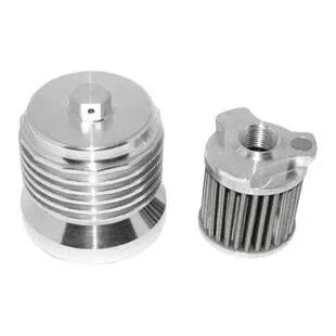 FLO Reusable Stainless Steel Spin On Polished Oil Filter PC Racing PCS4C