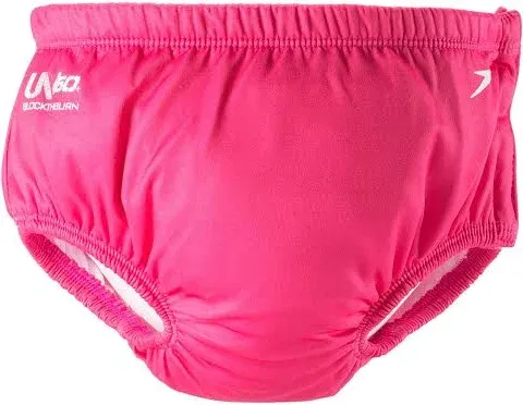 SPEEDO Premium Swim Diaper, Pink, Small 0-6 Months, 10-18lbs, 7757019-670