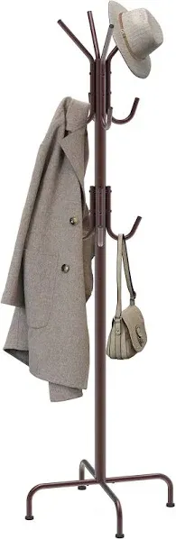 Simple Houseware Standing Coat and Hat Hanger Organizer Rack