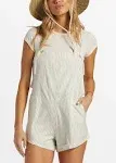 Billabong Wild Pursuit Romper-Light Avocado