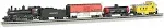 Bachmann Trains - Whistle-Stop Special DCC Sound Value Ready to Run Electric Train Set - N Scale , Black