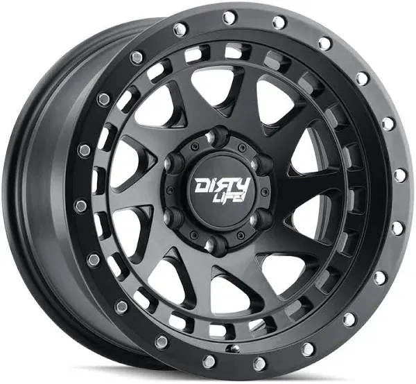 Dirty Life Enigma Pro 9311 Matte Black 17x9