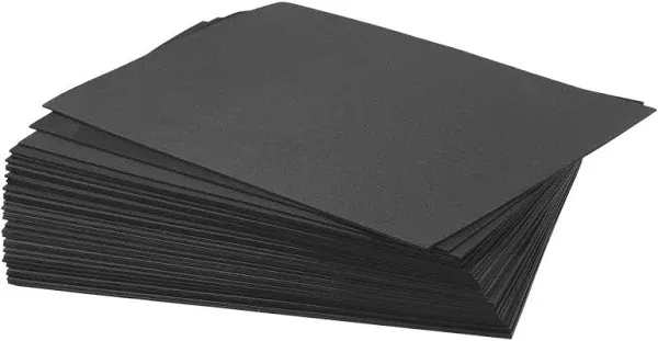 EVA Foam Sheets Black 12 Inch x 9 Inch 2mm Thickness for Crafts DIY Pack of 30