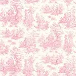 Premier Prints Jamestown Baby Pink Fabric - Drapery Décor Fabric