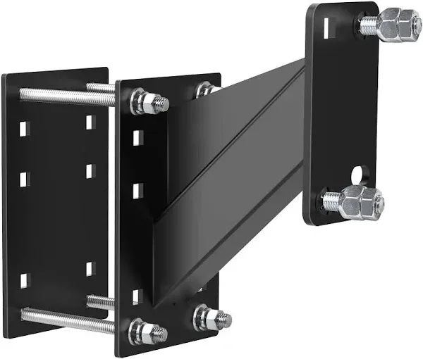 Heavy Duty Spare Tire Carrier Bracket - Fits 4, 5, 6 Lug Trailer Wheels - Hol...