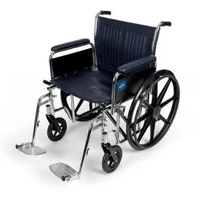 Medline Extra-Wide Wheelchair