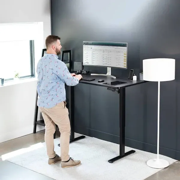 VIVO Electric Height Adjustable 71 x Memory Stand Up Desk