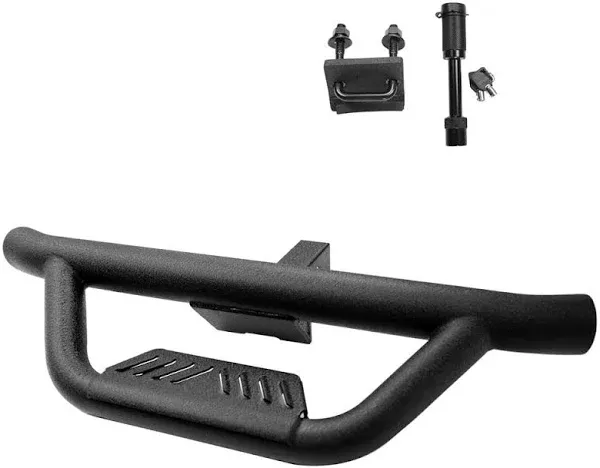 Textured Black Universal Hitch Step Bar