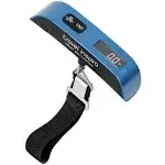 travel inspira Luggage Scale Portable Digital Hanging Baggage Scale Travel -Blue