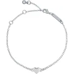 Ted Baker Silver HARSAA: Tiny Heart Adjustable Bracelet