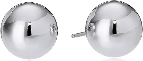 Giani Bernini Sterling Silver Ball Stud Earrings