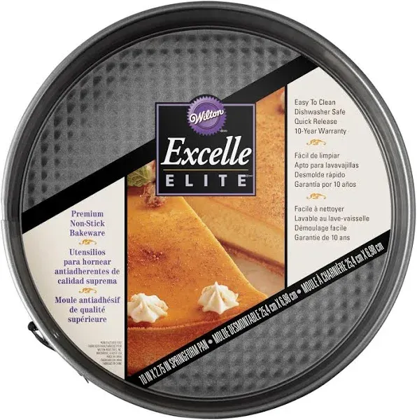 Springform Pan Wilton Excelle Elite 10 and 9 inch Cake Cheesecake Deep Pizza 