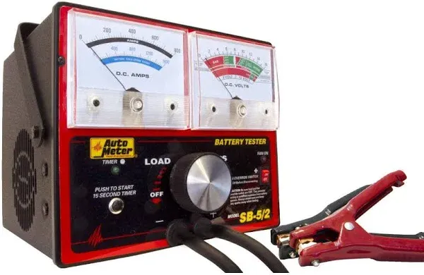 Auto Meter 800 Amp Variable Load Battery Electrical System Tester SB-5 SB 5 12v