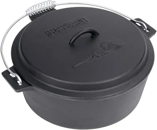 Bayou Classic 10-Quart Cast Iron Chicken Fryer