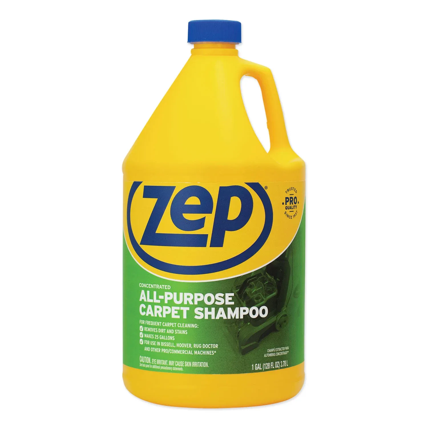 Zep All-Purpose Carpet Shampoo - Concentrate - 128 fl oz (4 quart) - 4