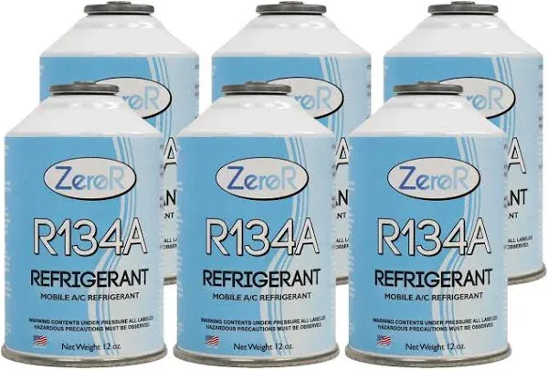 ZeroR R134a Refrigerant for Mvac