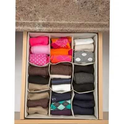 Kennedy International 9 Compartment Drawer Organizer Drawer Storage