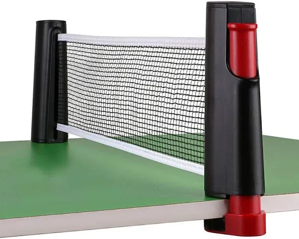 Hipiwe Retractable Table Tennis Net Replacement, Ping Pong Net and Post