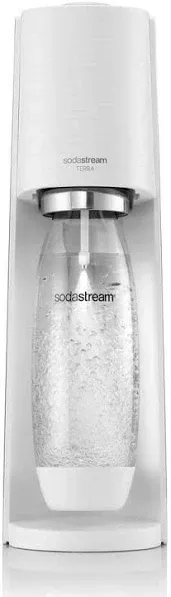 SodaStream Soda Machine + Sparkling Water Maker Kit 1, 0.5 L Quick Connect White