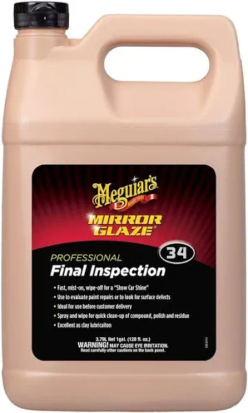 Meguiars M3401 Final Inspection