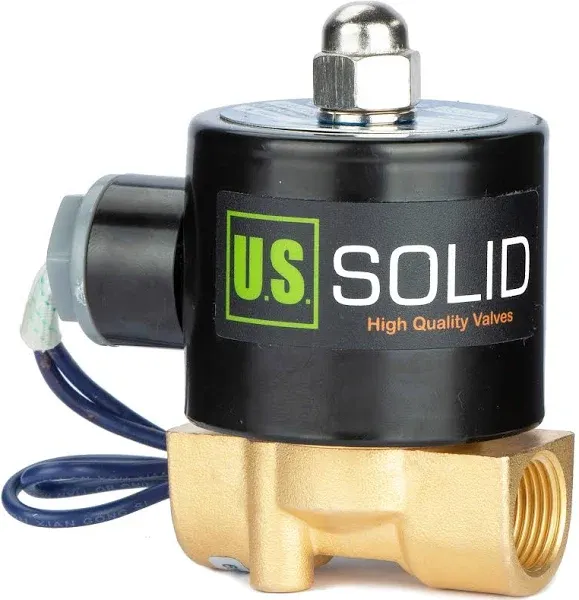 US Solid Electric Solenoid Valve 110V AC Stainless Steel USS2-00006 4mm 0-5 Bar