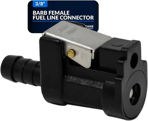 Five Oceans 3/8" Barb Female Fuel Line Connector