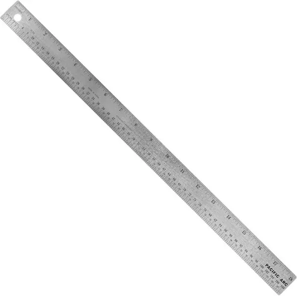 Pacific Arc Stainless Steel Ruler