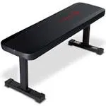 Marcy Utility Flat Weight Bench, Black