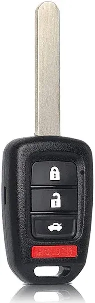 Car Key Fob Keyless Entry Remote fits 2013-2016 Honda Accord / 2014-2015 CR-V / 2014-2015 Civic