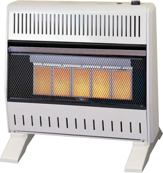 ProCom MN300TPA-B Ventless Natural Gas Infrared Space Heater with Thermostat ...