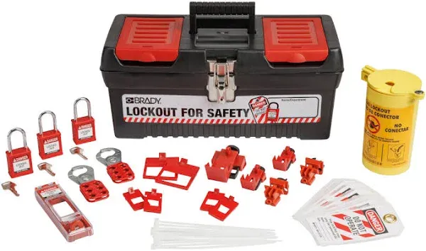 Brady Electrical Lockout Tagout Kit 153670