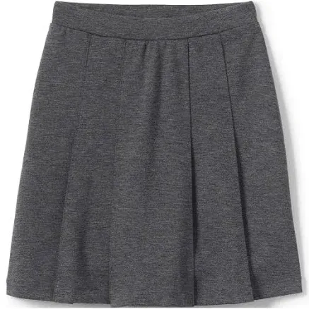 Lands' End Girls Ponte Pleat Skirt