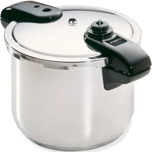 Presto 01370 8-Quart Stainless Steel Pressure Cooker