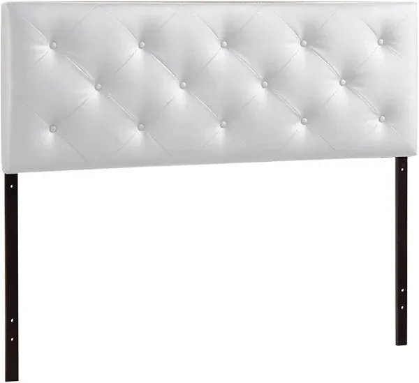 Baxton Studio Benoit Headboard, Twin, White