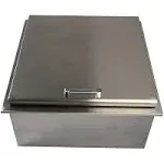 NorCal 260 Series 25-Inch Drop-In Ice Bin Cooler With Condiment Tray - Default Title - NorCal Fire & Grill