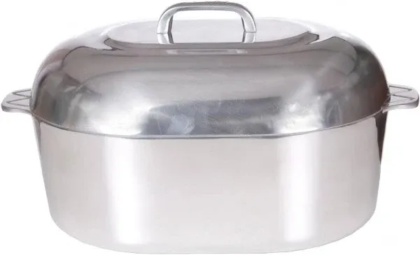 Cajun Classic 18-Inch Oval Aluminum Roaster GL10055