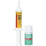 Loctite Depend Adhesive, 25 mL, 0.85 fl. oz. Pale Yellow