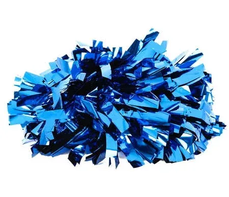 Just For Kix 6 Inch Solid Metallic Pom