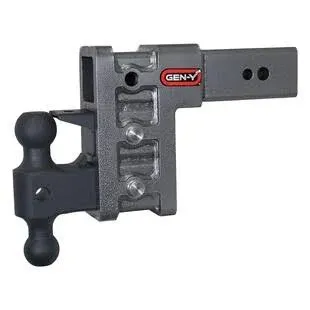 Gen-Y Hitch GH-2024 Mega-Duty Class V 32,000 Towing Weight 6" Offset Drop 4 Adjustable Positions for 3" Receivers