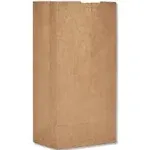 Grocery Paper Bags 5" x 9.75" Kraft 500 Bags