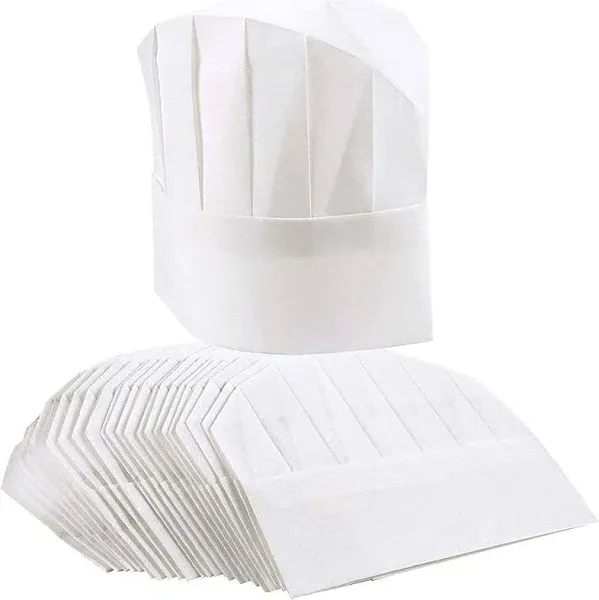 Juvale 24 Pack Adjustable Chef Hats